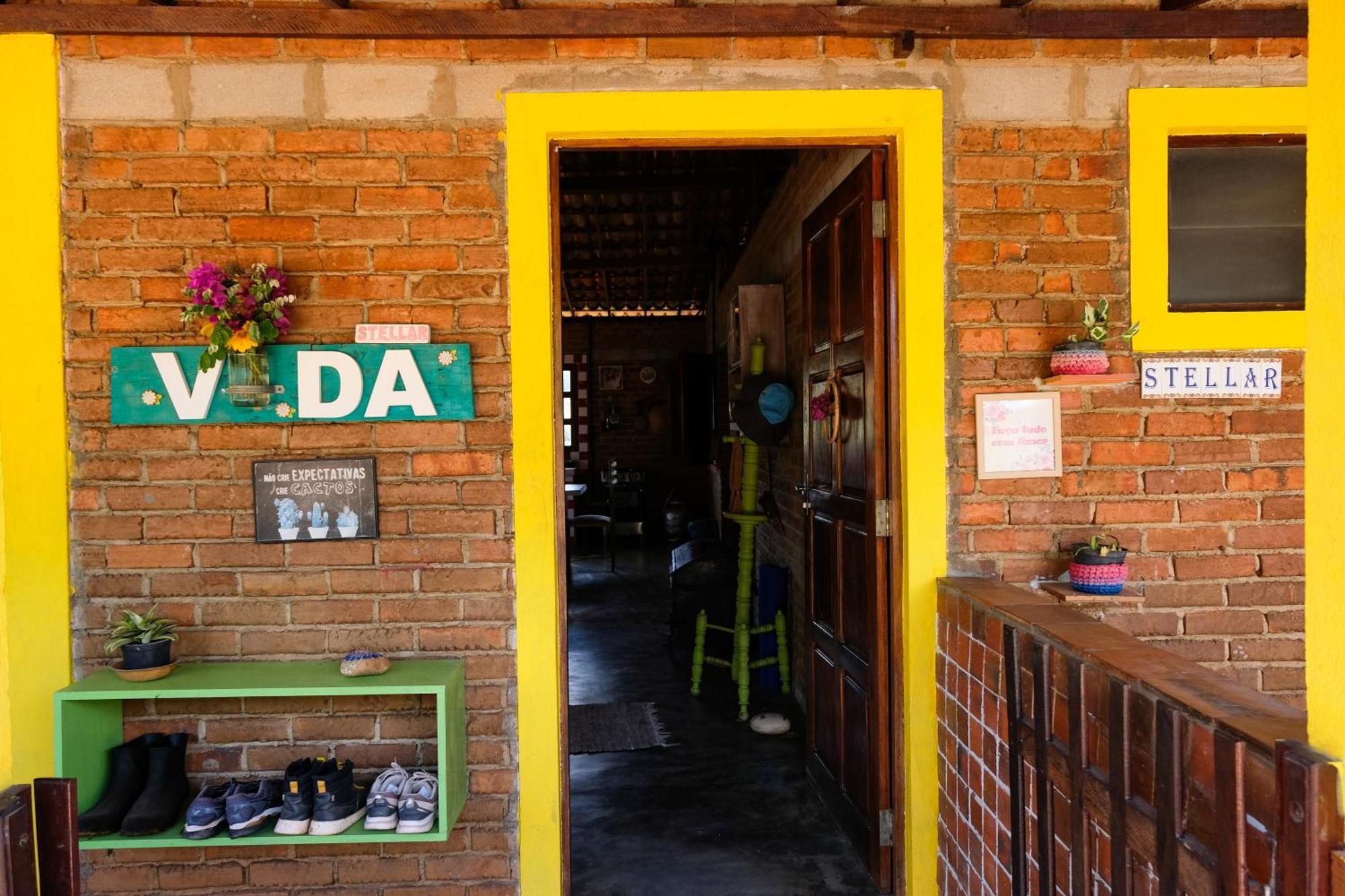 Chale Com Vista Privilegiada Piloes Exterior foto
